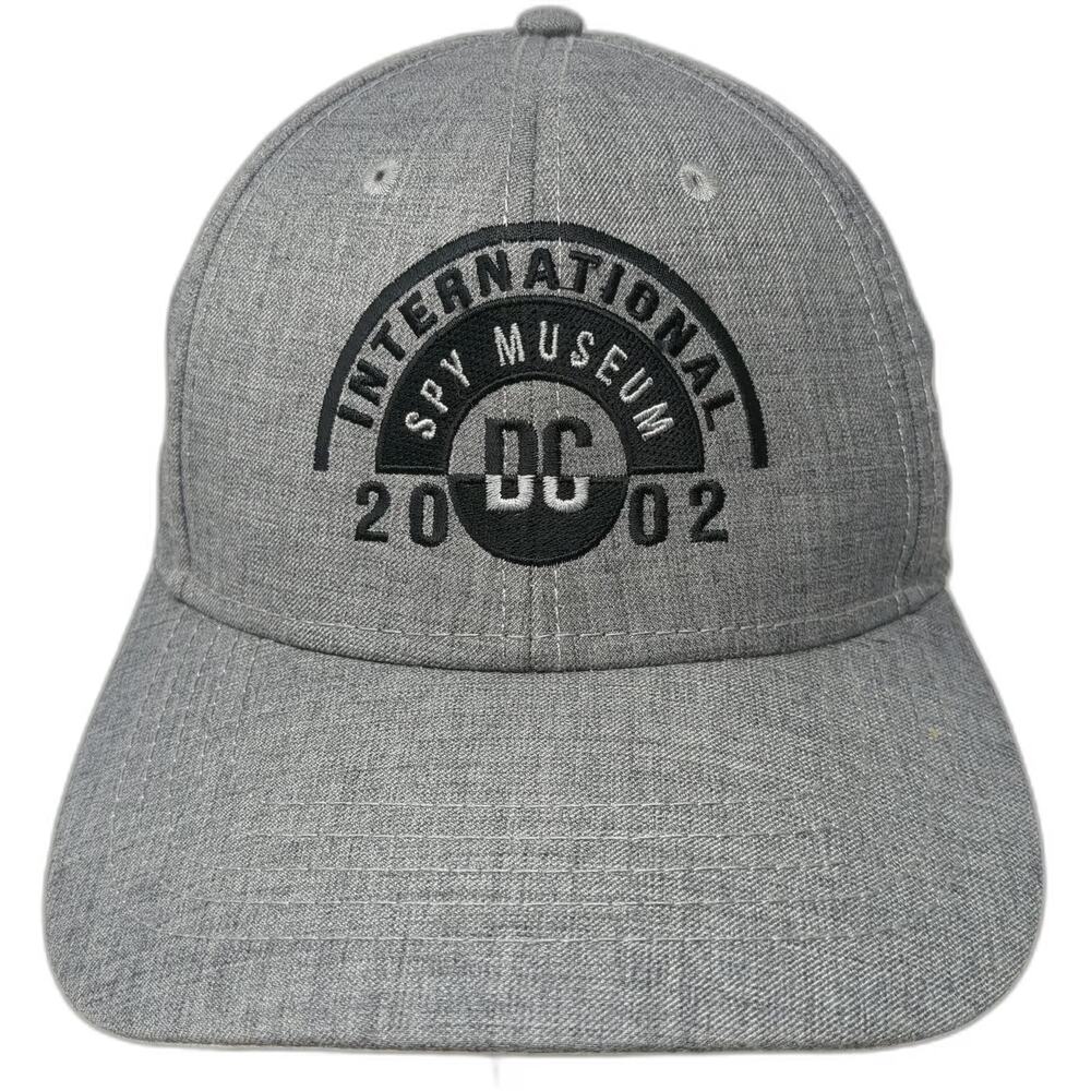 ACE USA Baseball Cap Gray One Size International Spy Museum DC Strapback Hat